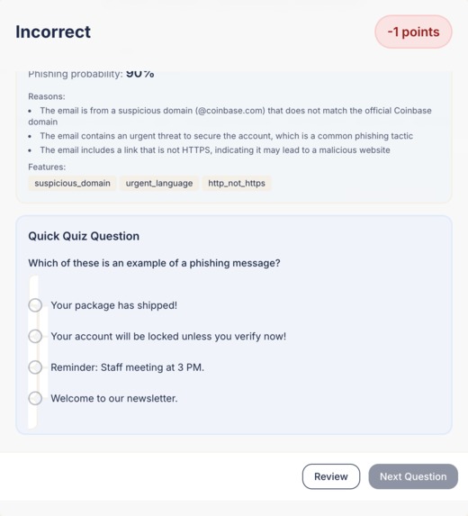 PhishGuard – screenshot 5