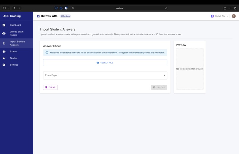 ACE-Grader – screenshot 1