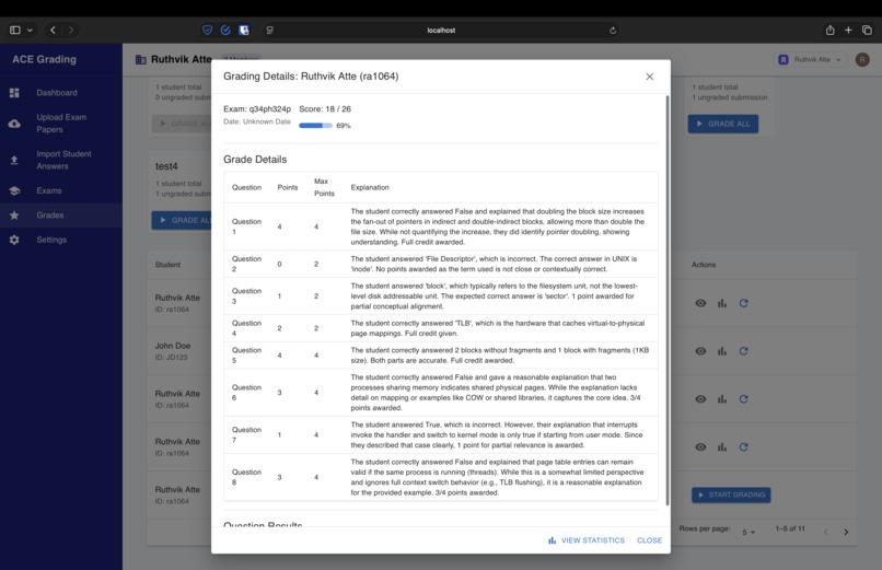 ACE-Grader – screenshot 5