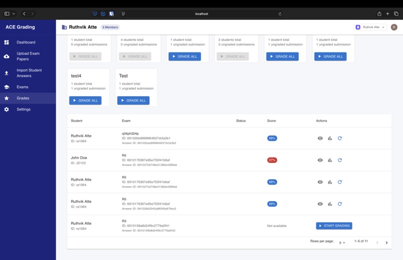 ACE-Grader – screenshot 6