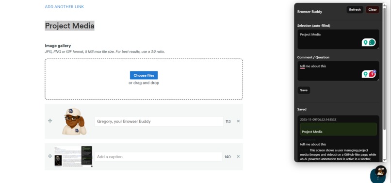 Browser Buddy – screenshot 3
