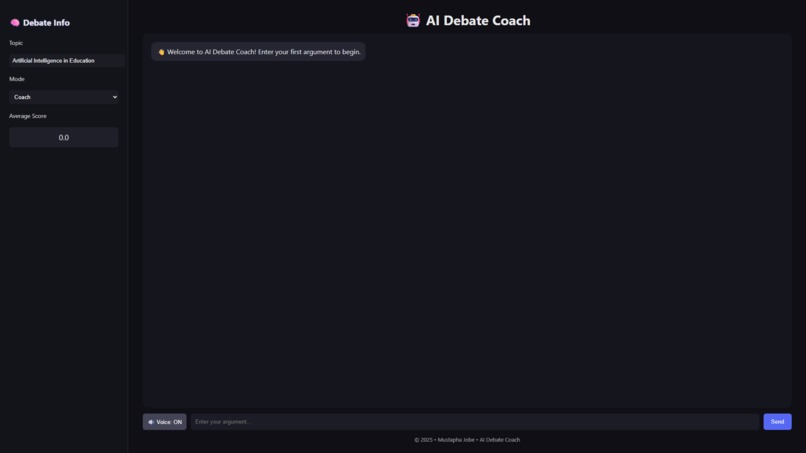 AI Debate Coach – screenshot 1
