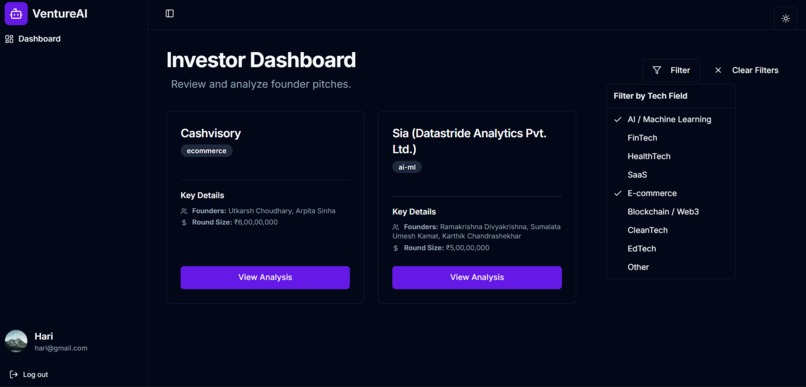 VentureAI – screenshot 6