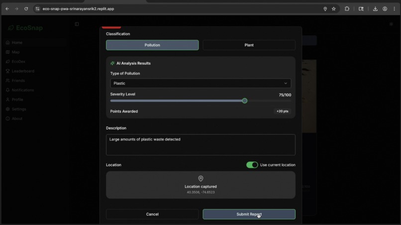 EcoSnap – screenshot 2
