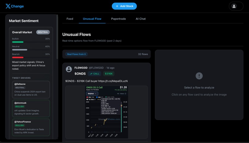 XChange - Where Market Chatter Becomes Market Insight – screenshot 7