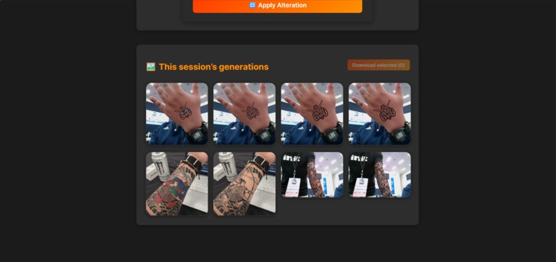 Tattoo Generator – screenshot 5