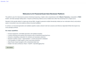 Reading Inference Skills: Exam Content Builder and Reviewer