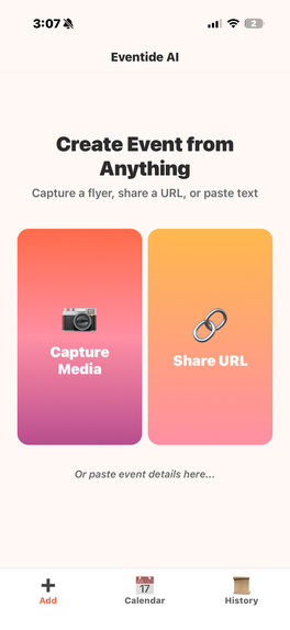 Eventide AI – screenshot 2
