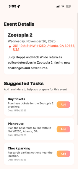 Eventide AI – screenshot 4