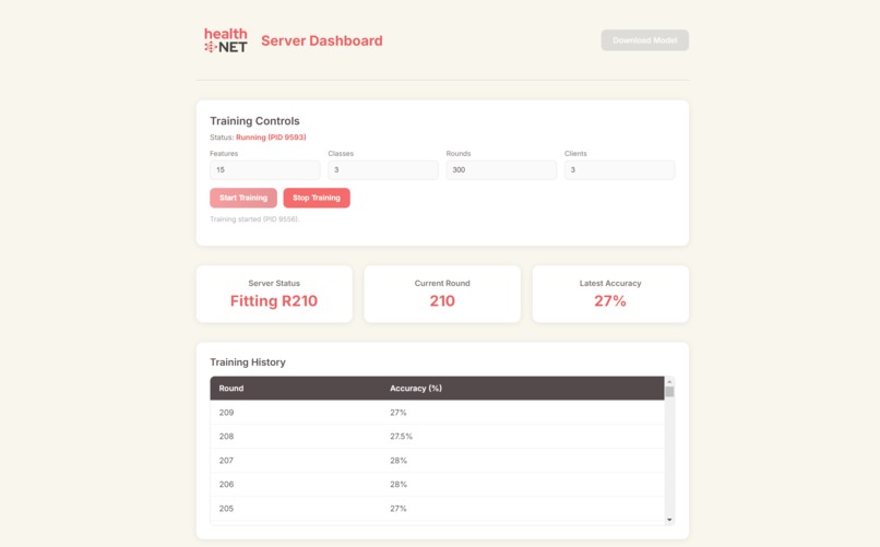 healthNET – screenshot 3