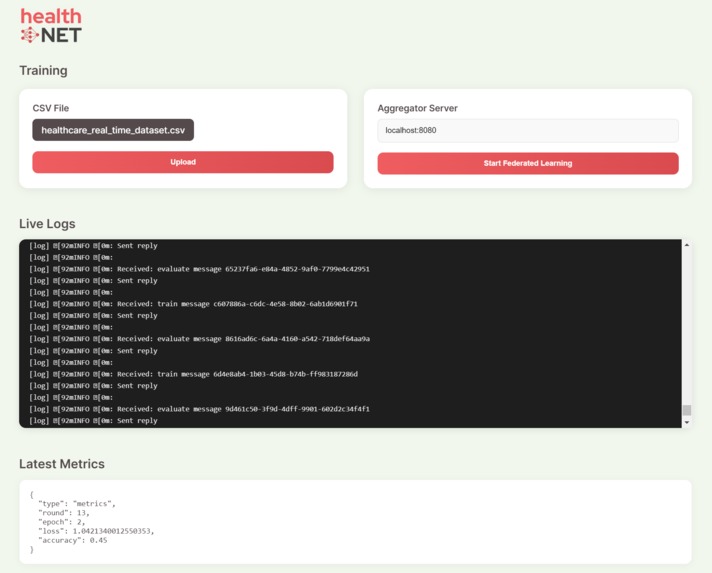 healthNET – screenshot 5
