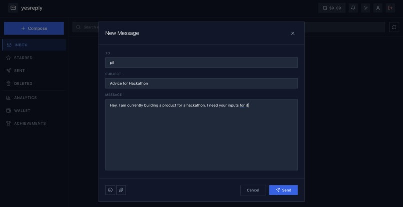 yesreply – screenshot 5
