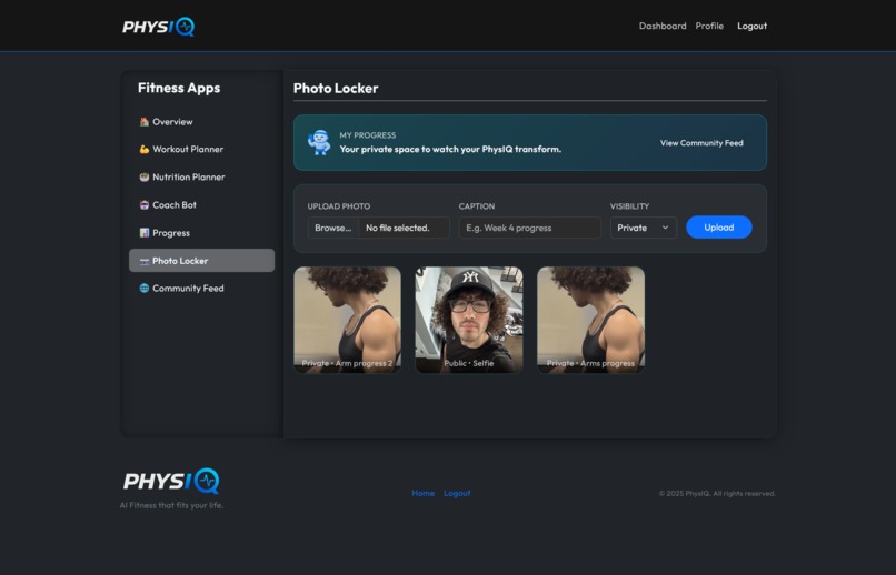 PhysIQ – screenshot 2