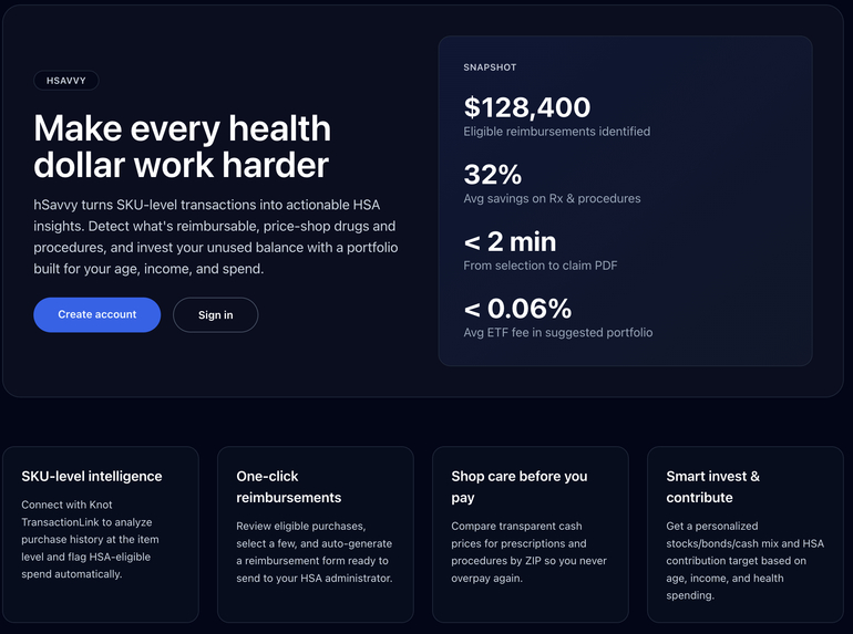 hSavvy – screenshot 1