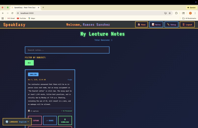 SpeakEasy – screenshot 4