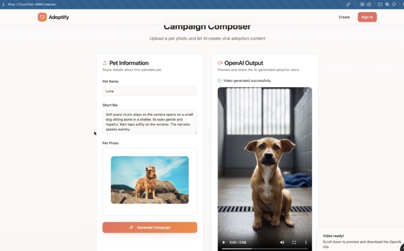 Adoptify – screenshot 5