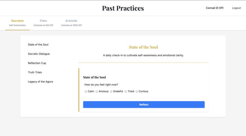 PastPractices – screenshot 1