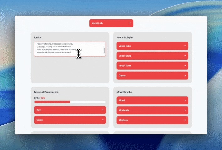 Kapsule Lab – screenshot 2