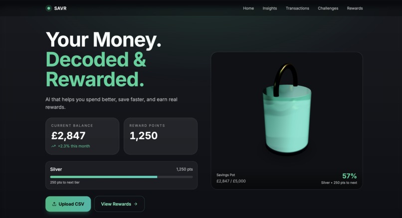 SAVR – screenshot 1