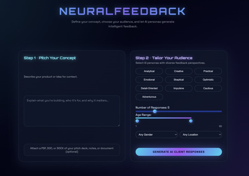 NeuralFeedback – screenshot 1
