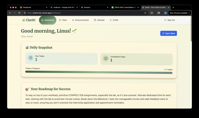 Clariti – screenshot 1