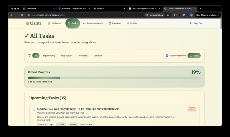 Clariti – screenshot 4