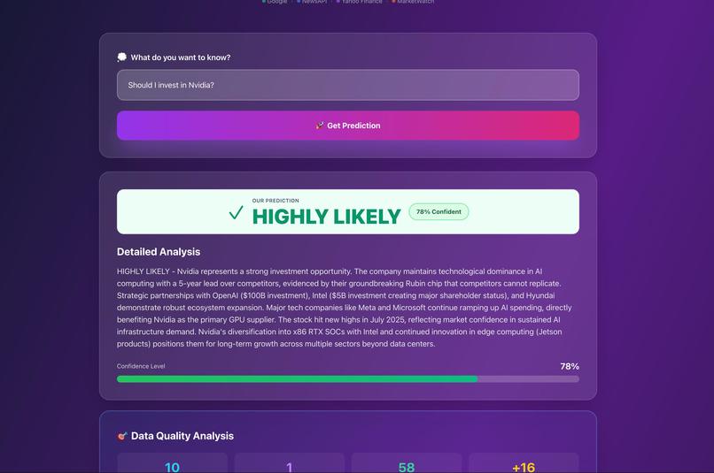 Poly Market Predicter – screenshot 1
