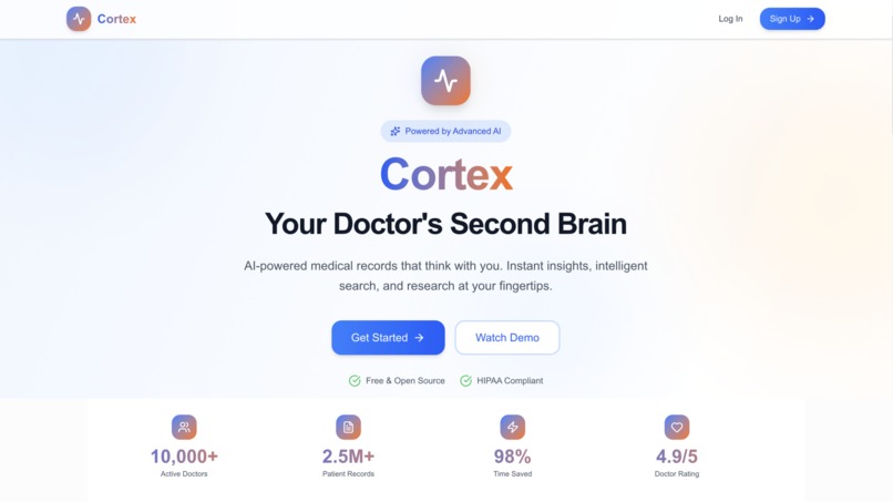 Cortex – screenshot 1