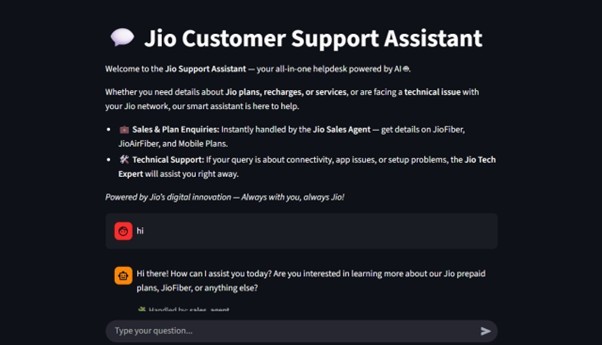 Jio Support Assistant – screenshot 2