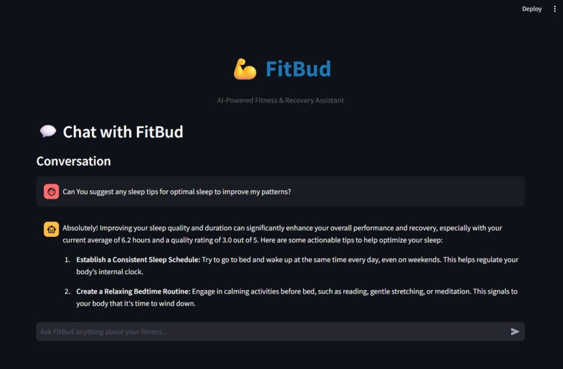 FitBud – screenshot 3