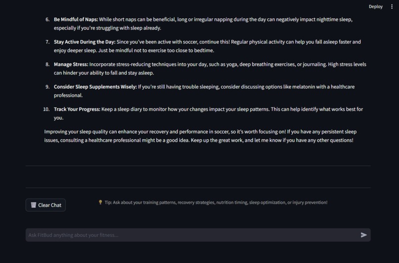 FitBud – screenshot 5
