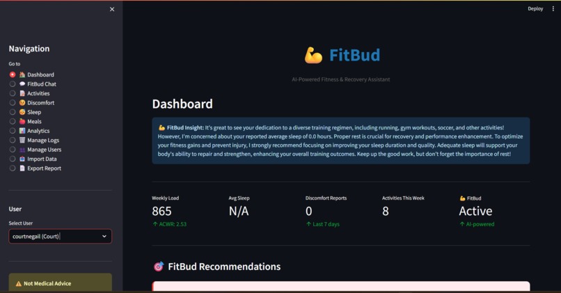 FitBud – screenshot 6