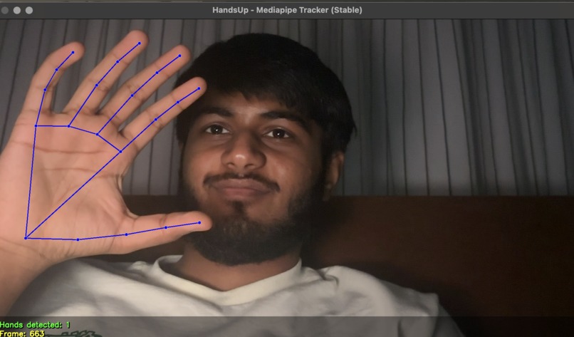 HandsUP – screenshot 2