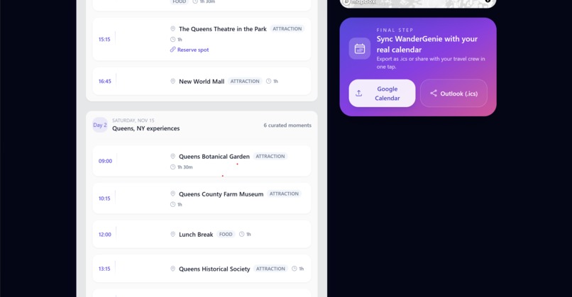 WanderGenie - AI Travel Assistant – screenshot 3