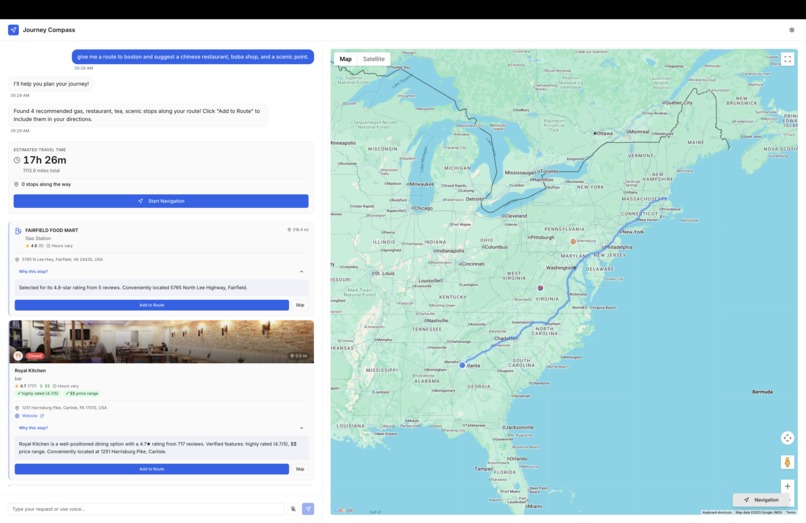 Journey Compass - The Jarvis for everyday drivers – screenshot 1