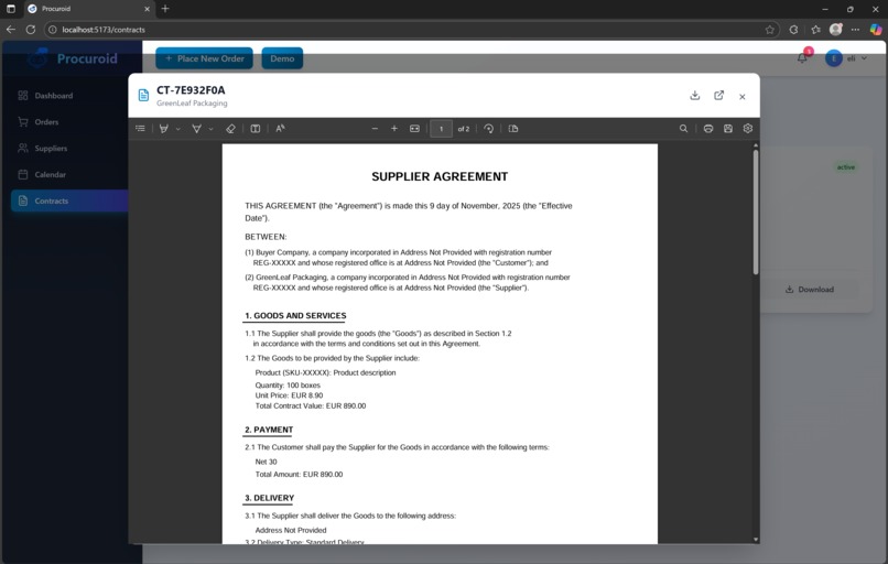 Procuroid – screenshot 7