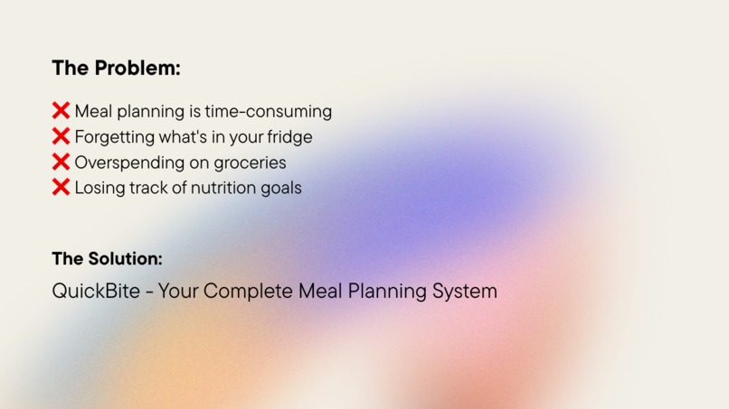 QuickBite – screenshot 2