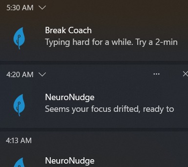 NeuroNudge – screenshot 3