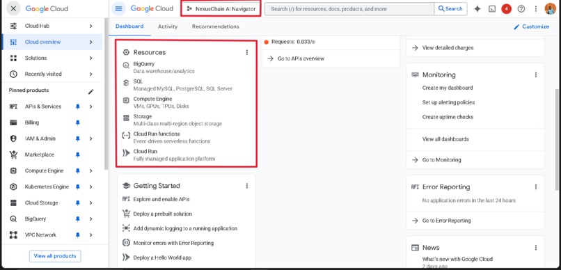 nexuschain-ai-navigator – screenshot 2