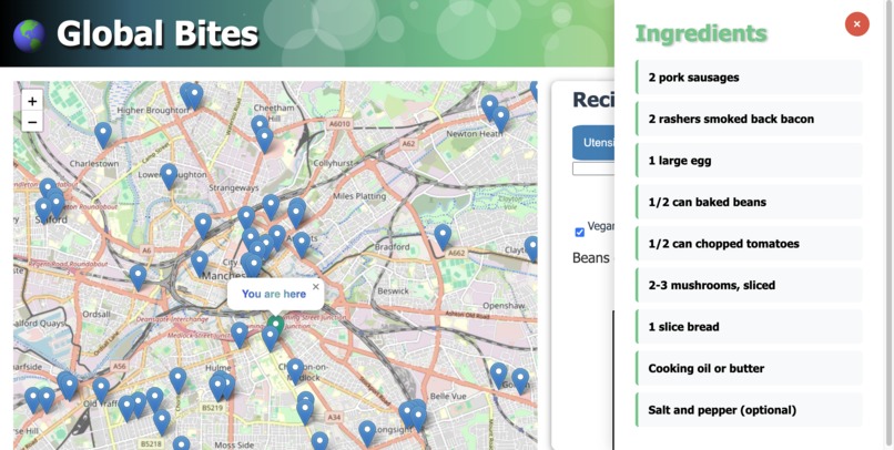 Global Bites – screenshot 2