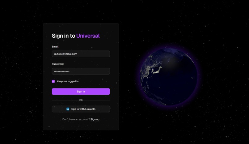 Universal – screenshot 1