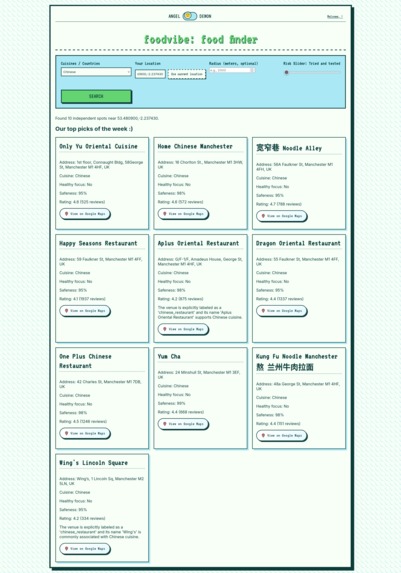 foodvibe – screenshot 2