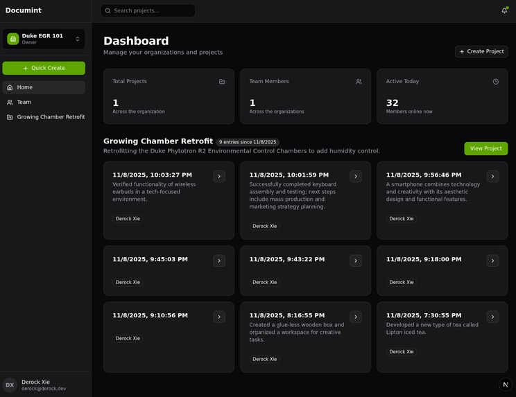 Documint – screenshot 2