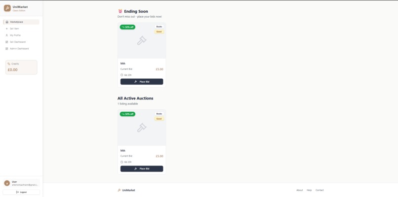 Restik and UniMarket – screenshot 1