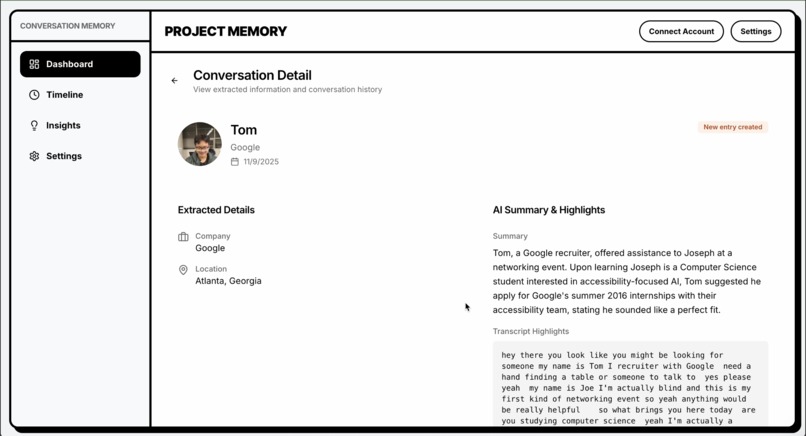 BlinkedIn – screenshot 2