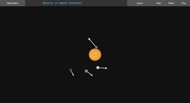 OSS (Objects in Space Simulator) – screenshot 2