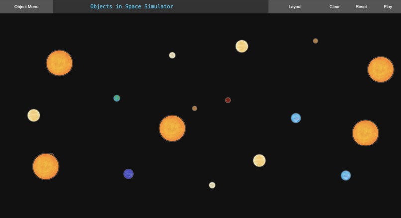 OSS (Objects in Space Simulator) – screenshot 3