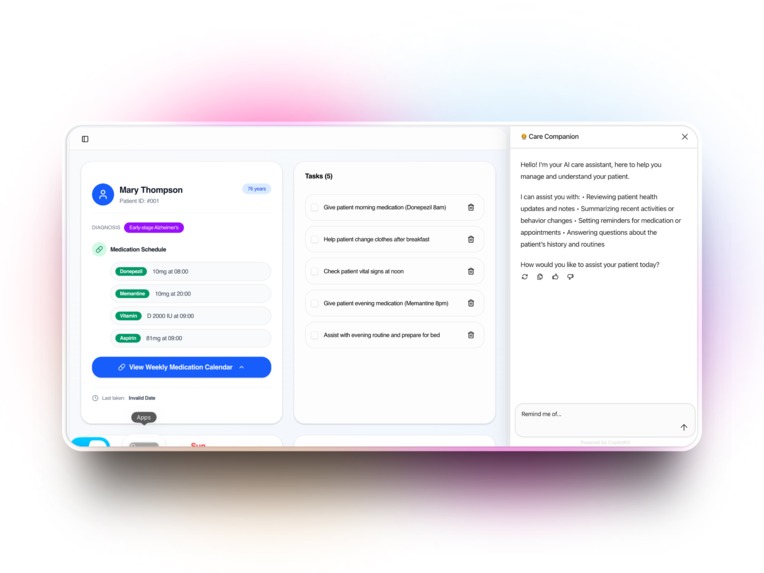 Memoral — Agentic Intelligence for Dementia Care – screenshot 4