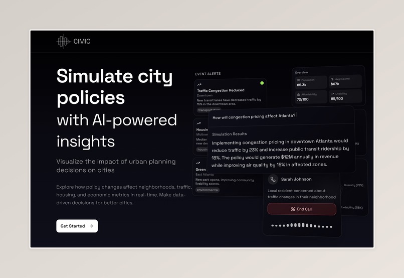 Cimic – screenshot 1