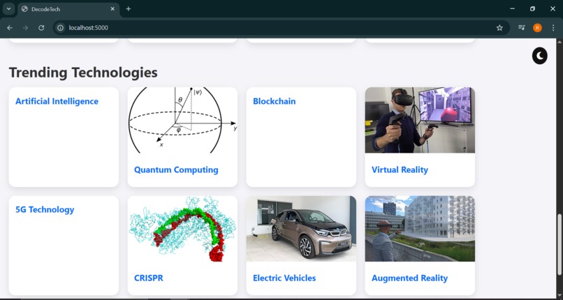 DecodeTech – screenshot 2